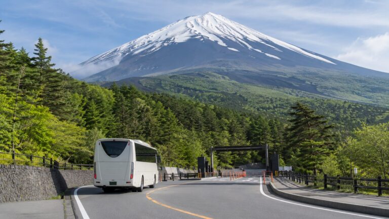 Fuji Subaru Line access road toward the fifth station