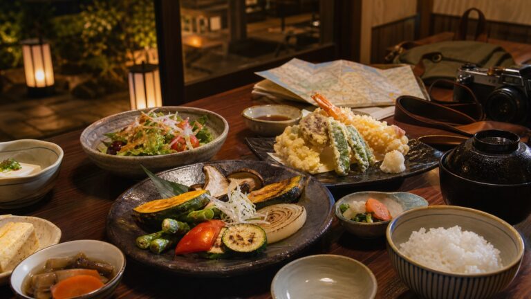 Easy dinner restaurants near Kawaguchiko Station