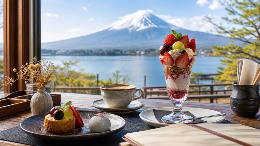 Lake Kawaguchiko Cafes and Sweets