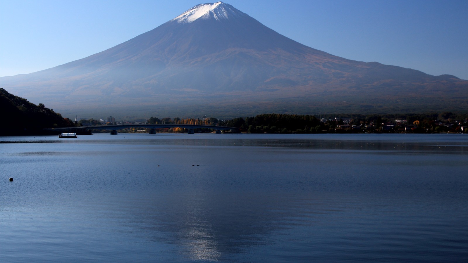 Kawaguchiko festival traffic and walking route planning near the lake
