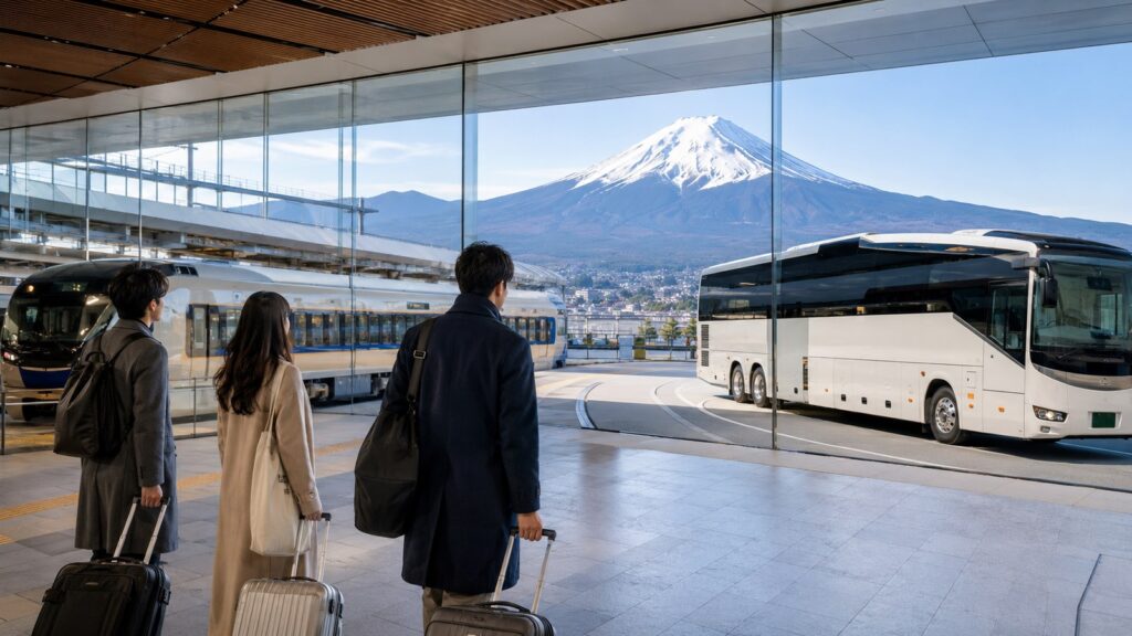 Tokyo to Lake Kawaguchiko in 2026