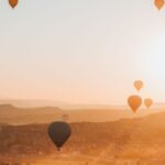 Hot-air balloons at sunrise for the Fuji Subaru Land early-morning ride update
